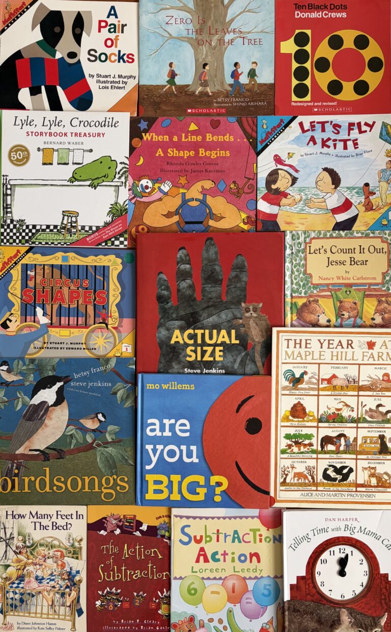 Kindergarten Math with Confidence: Picture Books by Week, Math Concepts, and Easy Alternatives