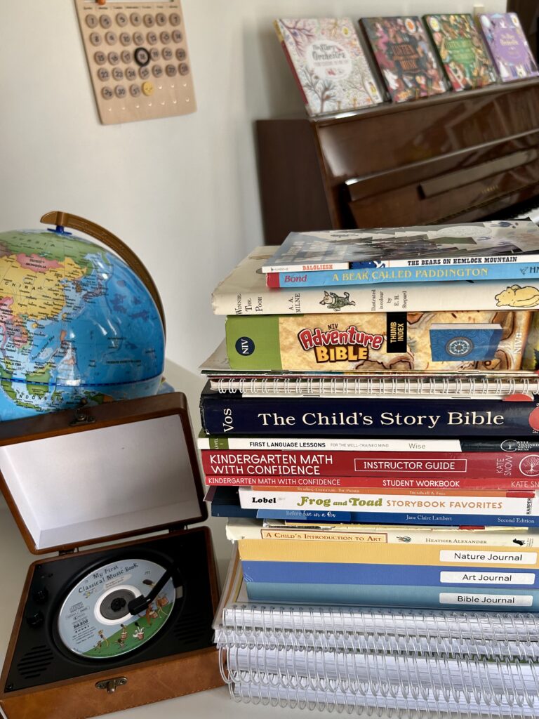 Our Kindergarten Homeschool Curriculum (Year 0 Overview)
